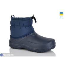 Дитячі чоботи з піни на зиму (12 пар р.30-36) синій  "MURMUR"