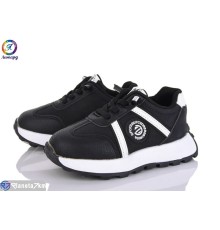 Дитячі кросівки на весну/осінь (5 пар р.23-27) чорний  "Леопард"