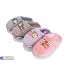 Тапки дитячі на зиму (12 пар р.30-35) мікс  "LINKA"