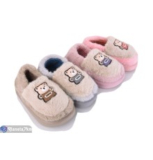 Тапки дитячі на зиму (12 пар р.30-35) мікс  "LINKA"