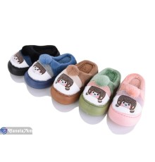 Тапки дитячі на зиму (12 пар р.26-31) мікс  "LINKA"