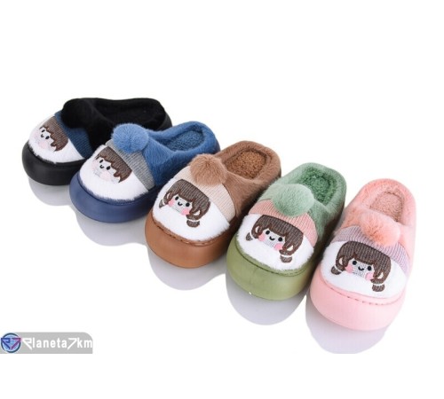 Тапки дитячі на зиму (12 пар р.26-31) мікс  "Melinda"