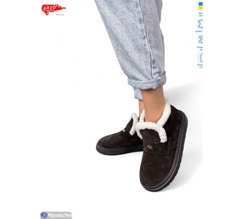 Уггі жіночі на зиму (8 пар р.36-41) коричневий  "ARTO"