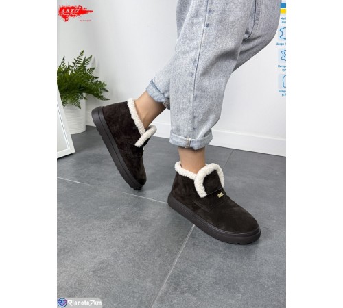 Уггі жіночі на зиму (8 пар р.36-41) коричневий  "ARTO"