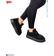 Кросівки жіночі на зиму (8 пар р.36-41) чорний  "ARTO"