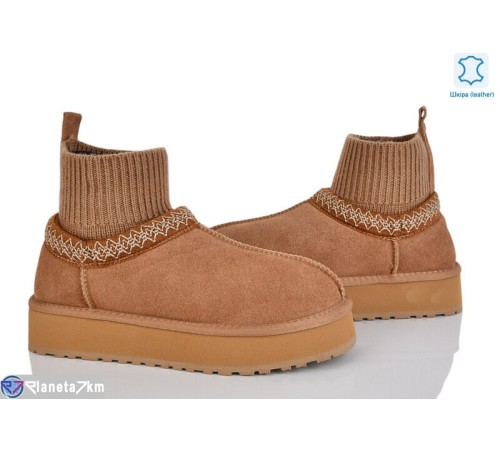 Уггі жіночі на зиму (6 пар р.36-41) camel  "Kenoa"