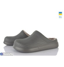 Жіночі сабо на зиму (6 пар р.36-41) сірий  "Ladmir"