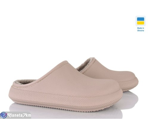 Жіночі сабо на зиму (6 пар р.36-41) коричневий  "Ladmir"