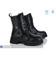 Черевики дитячі на зиму (8 пар р.32-37) чорний  "Mirella"