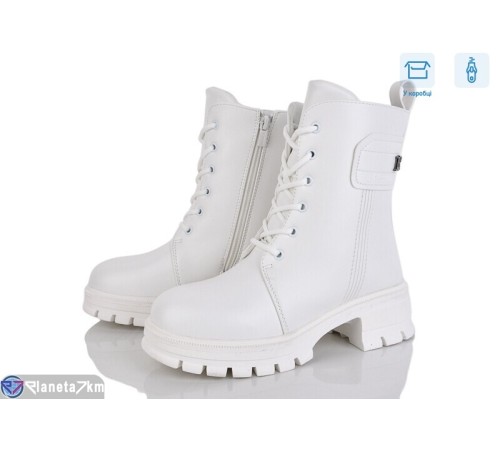 Черевики дитячі на зиму (8 пар р.32-37) білий  "Mirella"