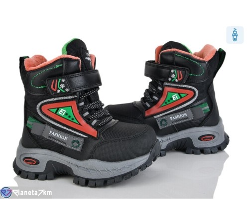 Черевики дитячі на зиму (8 пар р.23-28) чорний  "Mirella"