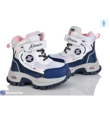 Черевики дитячі на зиму (8 пар р.23-28) білий  "Mirella"