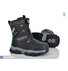 Черевики дитячі на зиму (8 пар р.28-33) сірий  "Mirella"