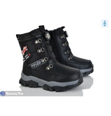 Черевики дитячі на зиму (8 пар р.28-33) чорний  "Mirella"