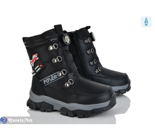 Черевики дитячі на зиму (8 пар р.28-33) чорний  "Mirella"