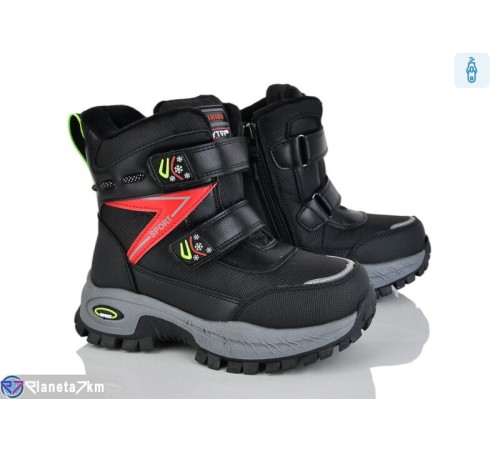 Черевики дитячі на зиму (8 пар р.27-32) чорний  "Mirella"