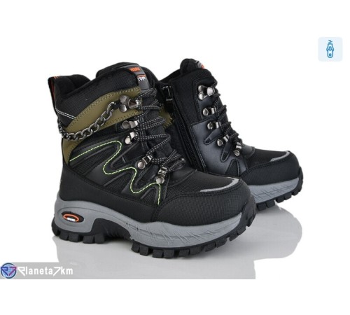 Черевики дитячі на зиму (8 пар р.27-32) чорний  "Mirella"