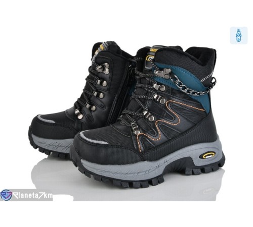 Черевики дитячі на зиму (8 пар р.27-32) чорний  "Mirella"