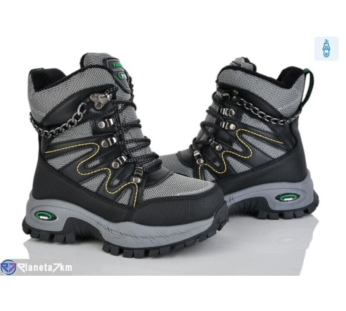 Черевики дитячі на зиму (8 пар р.27-32) сірий  "Mirella"