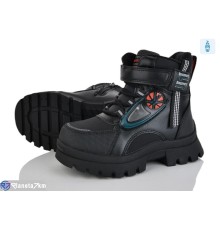 Черевики дитячі на зиму (8 пар р.27-32) чорний  "Mirella"