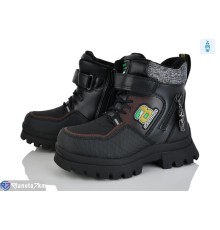 Черевики дитячі на зиму (8 пар р.27-32) чорний  "Mirella"