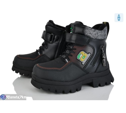 Черевики дитячі на зиму (8 пар р.27-32) чорний  "Mirella"