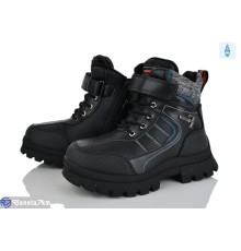 Черевики дитячі на зиму (8 пар р.32-37) чорний  "Mirella"