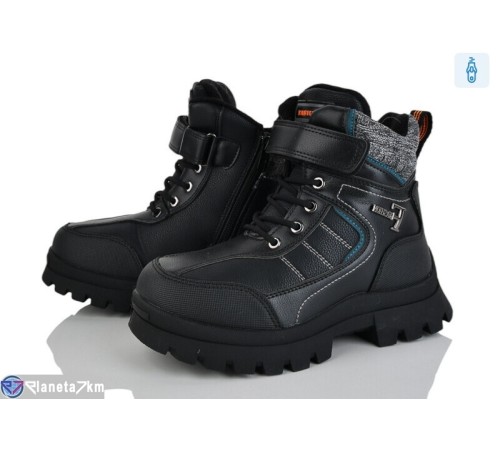 Черевики дитячі на зиму (8 пар р.32-37) чорний  "Mirella"