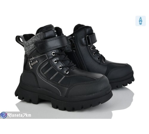 Черевики дитячі на зиму (8 пар р.32-37) чорний  "Mirella"