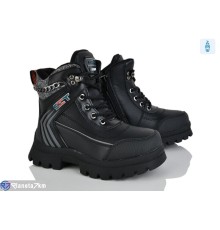 Черевики дитячі на зиму (8 пар р.32-37) чорний  "Mirella"