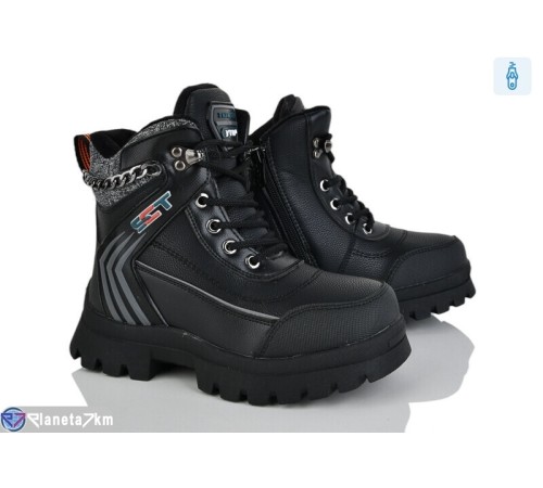 Черевики дитячі на зиму (8 пар р.32-37) чорний  "Mirella"