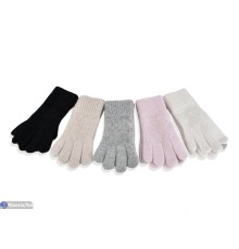 Рукавички жіночі на весну/осінь (12 шт. р.сетка One size) мікс  "KaPira"