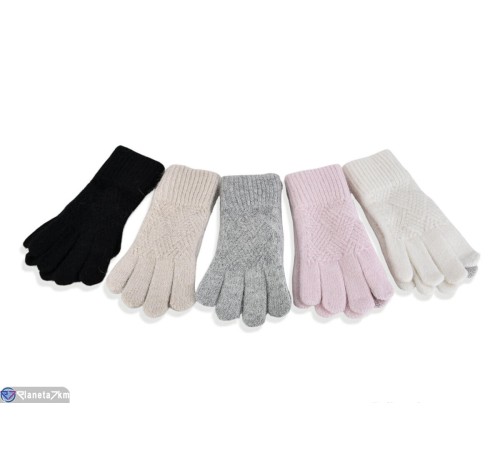 Рукавички жіночі на весну/осінь (12 шт. р.сетка One size) мікс  "KaPira"