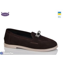 Туфлі жіночі на весну/осінь (6 пар р.36-40) коричневий  "Garti"