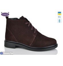 Черевики жіночі на весну/осінь (6 пар р.36-40) коричневий  "Garti"