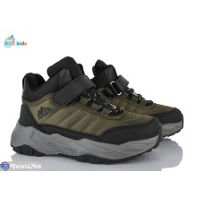 Дитячі кросівки на зиму (8 пар р.32-37) зелений  "BBT"