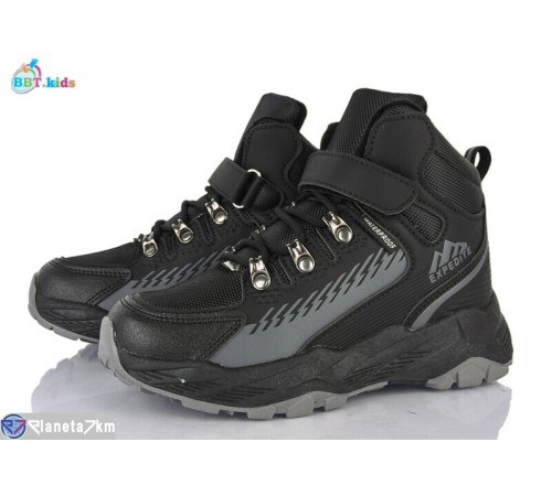 Черевики дитячі на зиму (8 пар р.32-37) чорний  "BBT"