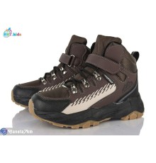 Черевики дитячі на зиму (8 пар р.32-37) коричневий  "BBT"