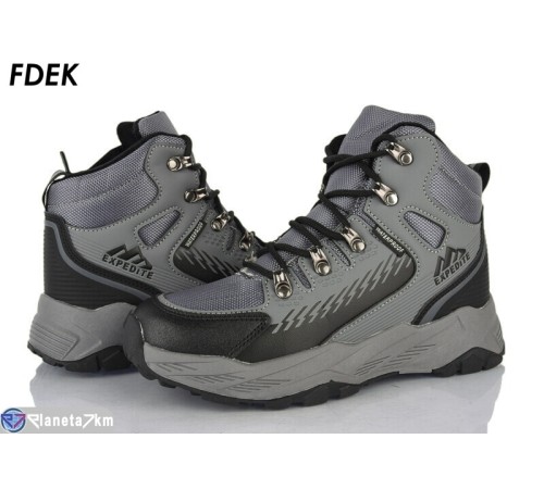 Черевики дитячі на зиму (8 пар р.36-41) сірий  "FDEK"