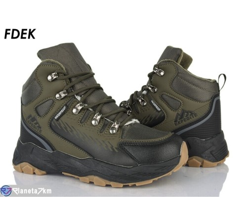 Черевики дитячі на зиму (8 пар р.36-41) зелений  "FDEK"