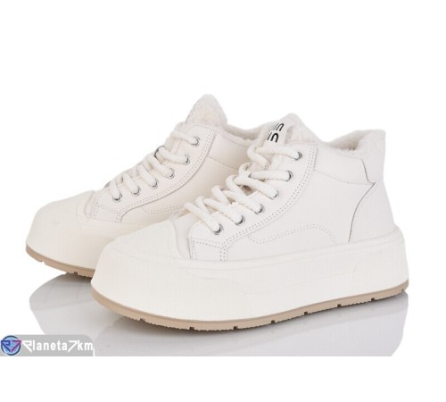 Кеди жіночі на зиму (8 пар р.36-41) бежевий  "LOREDANA"