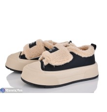 Кеди жіночі на весну/осінь (8 пар р.36-40) чорний  "LOREDANA"