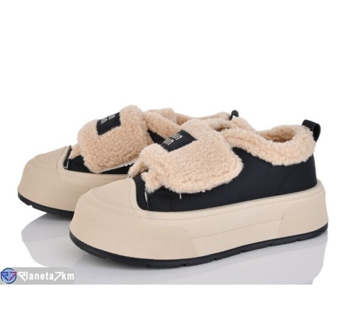 Кеди жіночі на весну/осінь (8 пар р.36-40) чорний  "LOREDANA"