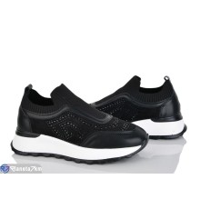 Кросівки жіночі на весну/осінь (8 пар р.36-40) чорний  "LOREDANA"