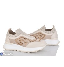 Кросівки жіночі на весну/осінь (8 пар р.36-40) бежевий  "LOREDANA"