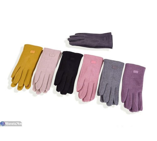 Рукавички дитячі на весну/осінь (12 шт. р.сетка S-L) мікс  "RUBIBAS"