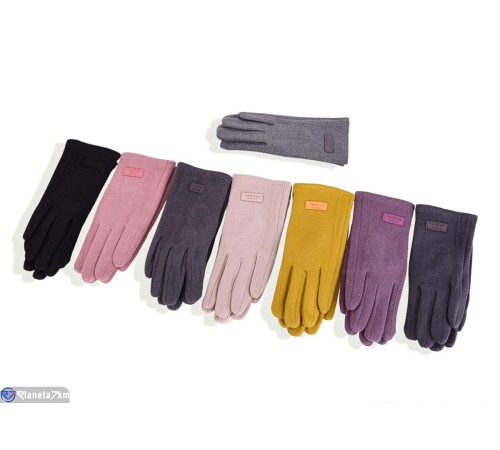 Рукавички дитячі на весну/осінь (12 шт. р.сетка S-L) мікс  "RUBIBAS"