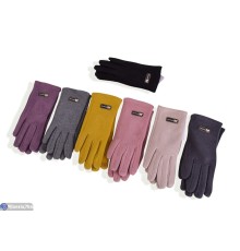 Рукавички дитячі на весну/осінь (12 шт. р.сетка S-L) мікс  "RUBIBAS"