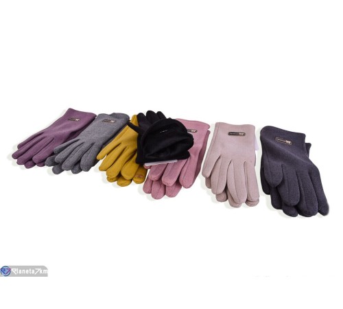 Рукавички дитячі на весну/осінь (12 шт. р.сетка S-L) мікс  "RUBIBAS"