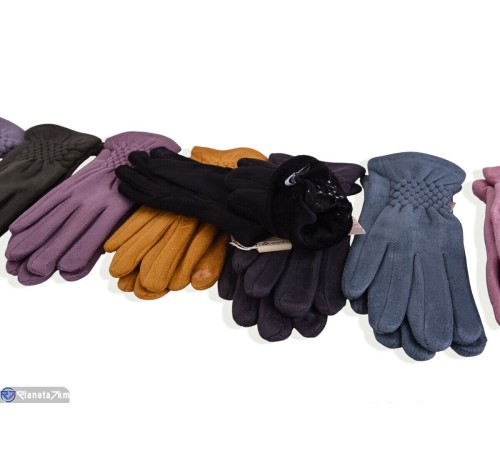 Рукавички дитячі на весну/осінь (12 шт. р.сетка S-L) мікс  "RUBIBAS"